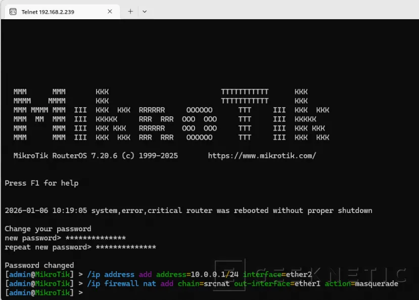 Geeknetic MikroTik CHR en EVE-NG: Domina la Virtualización de Infraestructuras 23