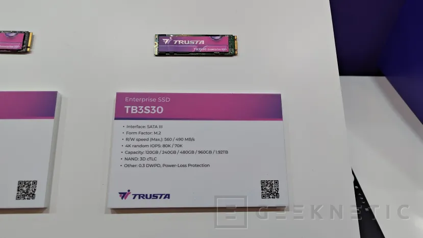 Geeknetic TRUSTA nos trae al CES sus discos SSD para entornos empresariales 4