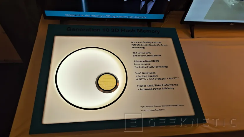 Geeknetic Kioxia presenta la décima generación de memoria 3D FLASH BiCS de Kioxia, hasta 4,8 GT/s 1
