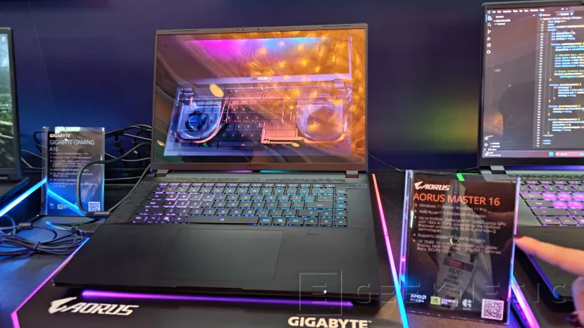 Geeknetic Gigabyte presenta en el CES 2026 tres portátiles bien diferenciados: potencia extrema, movilidad real y pantalla de 18 pulgadas 1