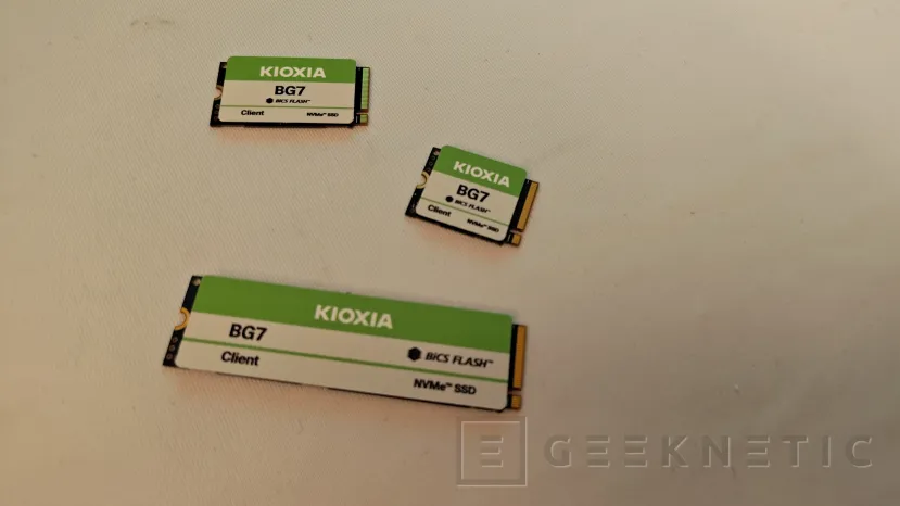 Geeknetic Kioxia ha presentado sus discos SSD BG7 para fabricantes de PCs 1