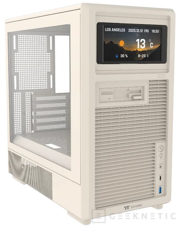 Geeknetic La nostalgia invade a Thermaltake con las cajas Retro 260 y 360 TG, formato antiguo y hardware actual 5