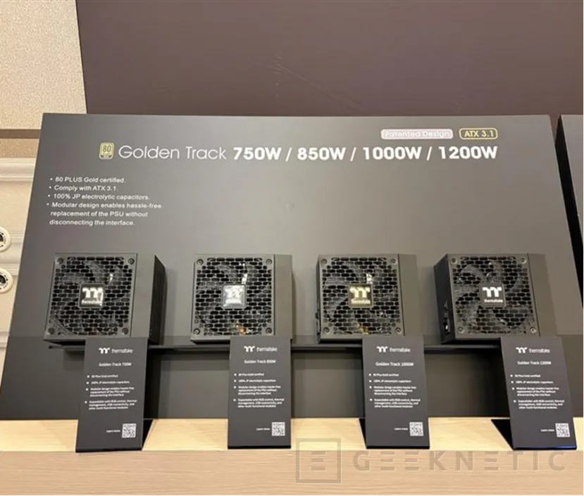Geeknetic Las nuevas fuentes de Thermaltake llegan con hasta 2.000 W, tamaños SFX Titanium y paneles de conectores reemplazables 5