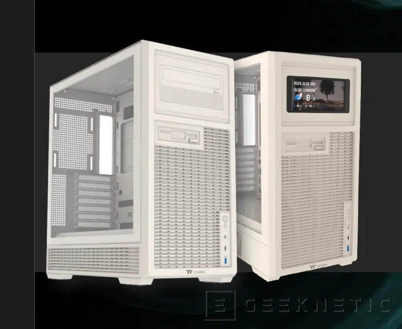 Geeknetic La nostalgia invade a Thermaltake con las cajas Retro 260 y 360 TG, formato antiguo y hardware actual 1