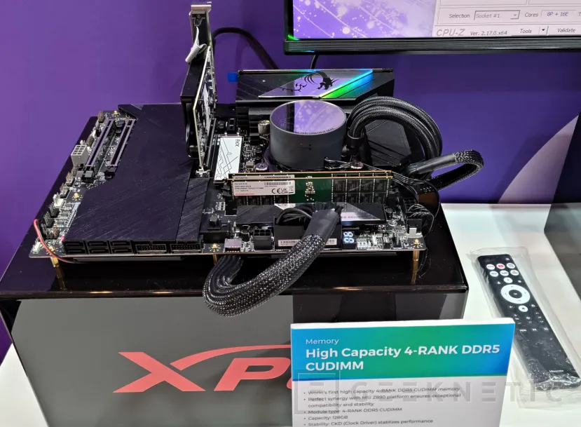 Geeknetic Todas las Novedades de ADATA, XPG y TRUSTA en el CES: Memorias DDR5 de 128 GB, SSDs de altas prestaciones y Componentes Gaming 9