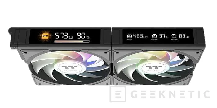 Geeknetic Ventiladores con madera o pantalla LCD son algunas de las nuevas incorporaciones de Thermaltake 3