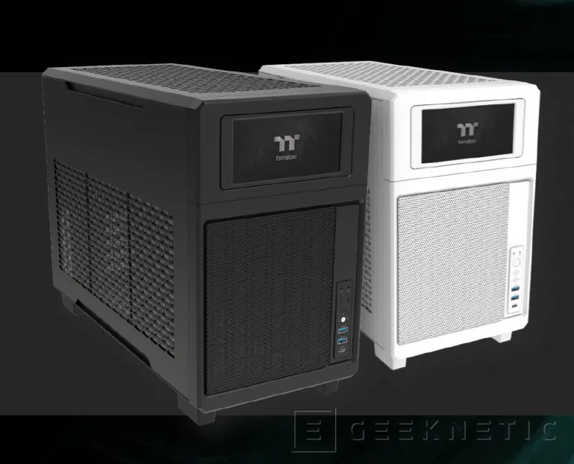 Geeknetic Thermaltake añade cajas de mini y media torre con elegantes frontales en madera 1