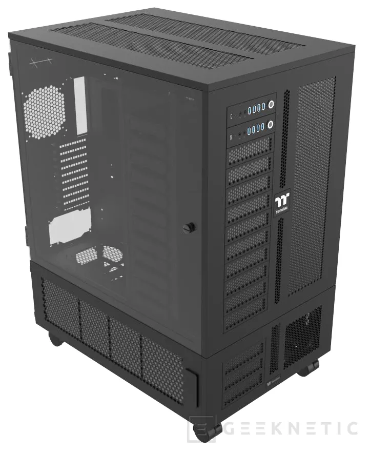 Geeknetic Sistemas de doble PC en una sola torre con las Thermaltake AX1000 TG y View Cross TG 1