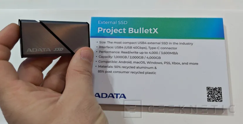 Geeknetic Todas las Novedades de ADATA, XPG y TRUSTA en el CES: Memorias DDR5 de 128 GB, SSDs de altas prestaciones y Componentes Gaming 21