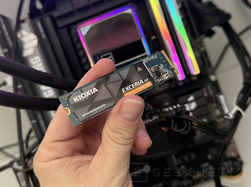 Geeknetic KIOXIA EXCERIA G3 4TB Review, 10.000MB/s y 4TB de QLC para alta densidad y PCIe 5.0 en la gama de entrada de Kioxia 4