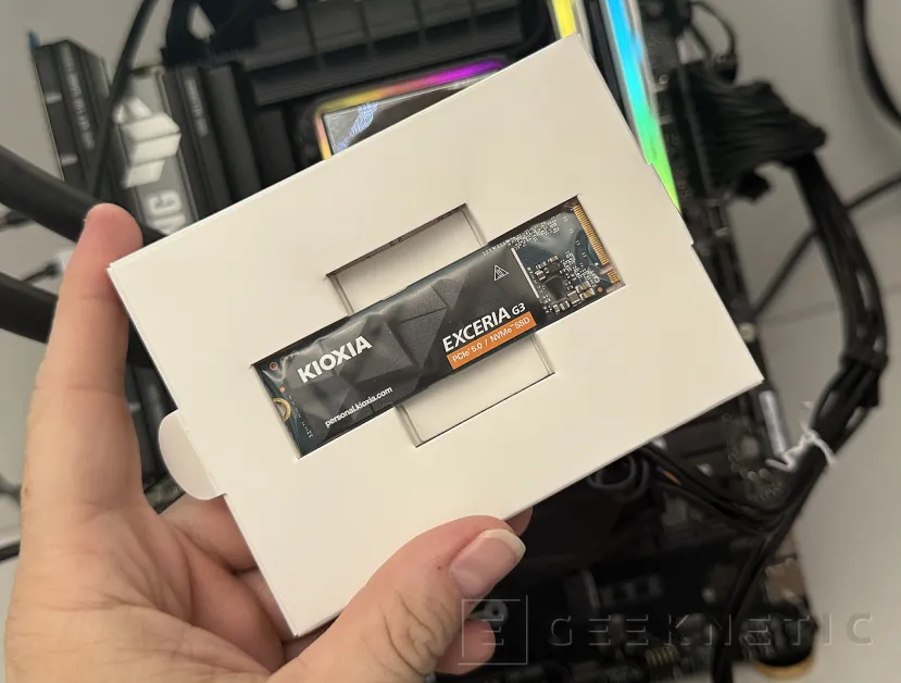 Geeknetic KIOXIA EXCERIA G3 4TB Review, 10.000MB/s y 4TB de QLC para alta densidad y PCIe 5.0 en la gama de entrada de Kioxia 3