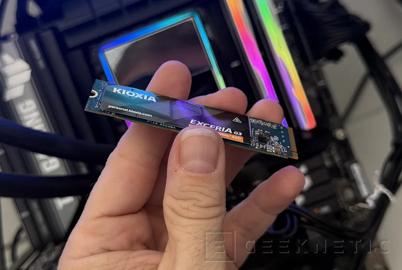 Geeknetic KIOXIA EXCERIA G3 4TB Review, 10.000MB/s y 4TB de QLC para alta densidad y PCIe 5.0 en la gama de entrada de Kioxia 5
