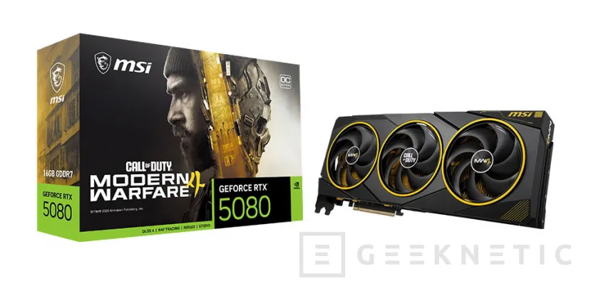 Geeknetic MSI y Activision preparan una RTX 5080 de edición limitada inspirada en Modern Warfare 4 1
