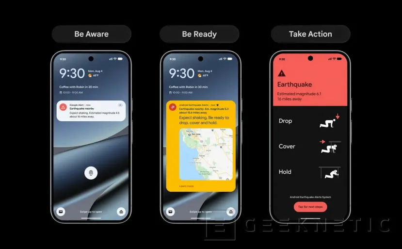 Geeknetic Google amplía su sistema de alertas de terremotos para Android a más de 200 regiones 1