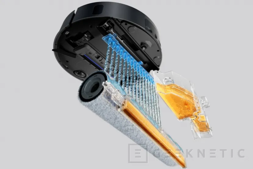 Geeknetic Haier lanza el robot aspirador I-Pro Clean R5 con mopa de rodillo, 22.000 Pa y base de lavado con agua a 75 °C 2