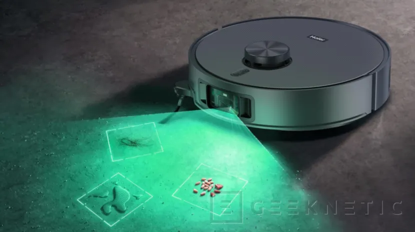 Geeknetic Haier lanza el robot aspirador I-Pro Clean R5 con mopa de rodillo, 22.000 Pa y base de lavado con agua a 75 °C 1