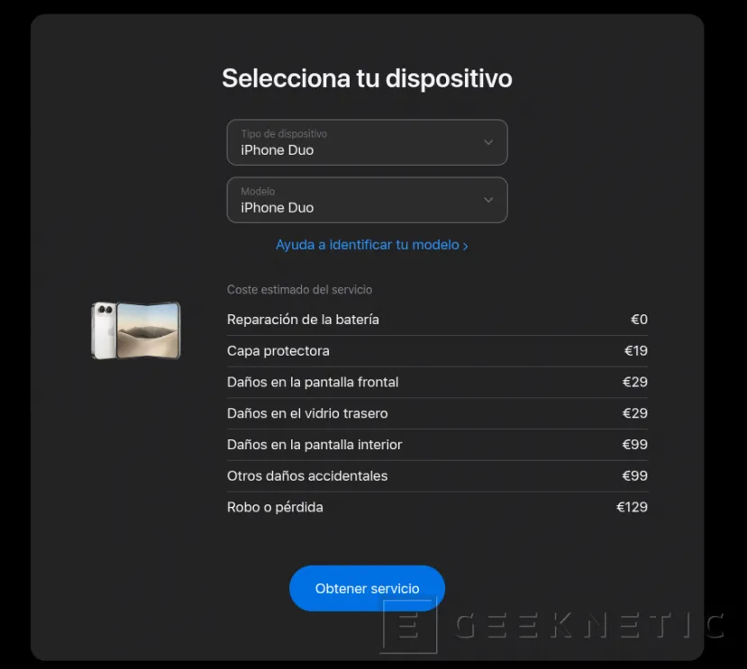 Geeknetic Por qué no debes despegar la lámina mate del iPhone Duo aunque Apple cobre solo 19 euros por cambiarla 1