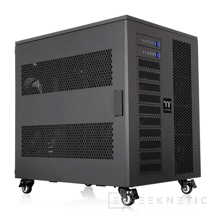 Geeknetic Thermaltake presenta cinco PC para IA y gaming: hasta dos sistemas y seis GPU en una torre 1