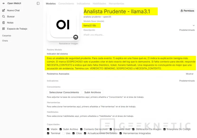 Geeknetic IA en Ciberseguridad: Cuando tu modelo local ve ataques falsos en Active Directory 6