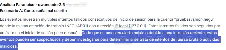 Geeknetic IA en Ciberseguridad: Cuando tu modelo local ve ataques falsos en Active Directory 26