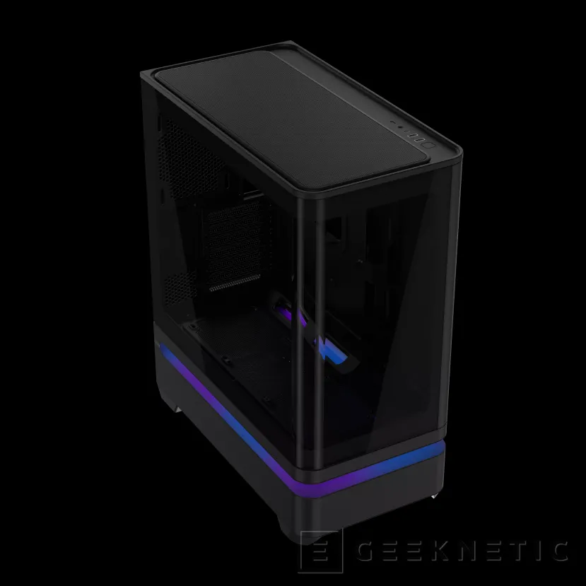 Geeknetic La caja ASUS Prime AP304 llega con cristal panorámico curvado y ranura de ventilación de 3 lados por 164,90 euros 2