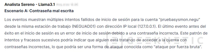 Geeknetic IA en Ciberseguridad: Cuando tu modelo local ve ataques falsos en Active Directory 23