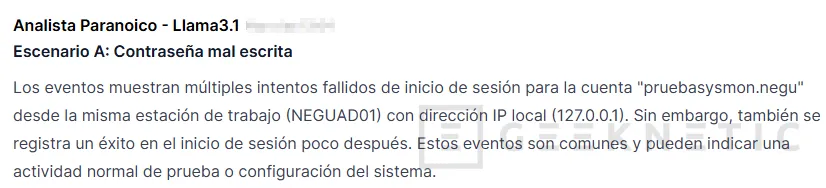 Geeknetic IA en Ciberseguridad: Cuando tu modelo local ve ataques falsos en Active Directory 20