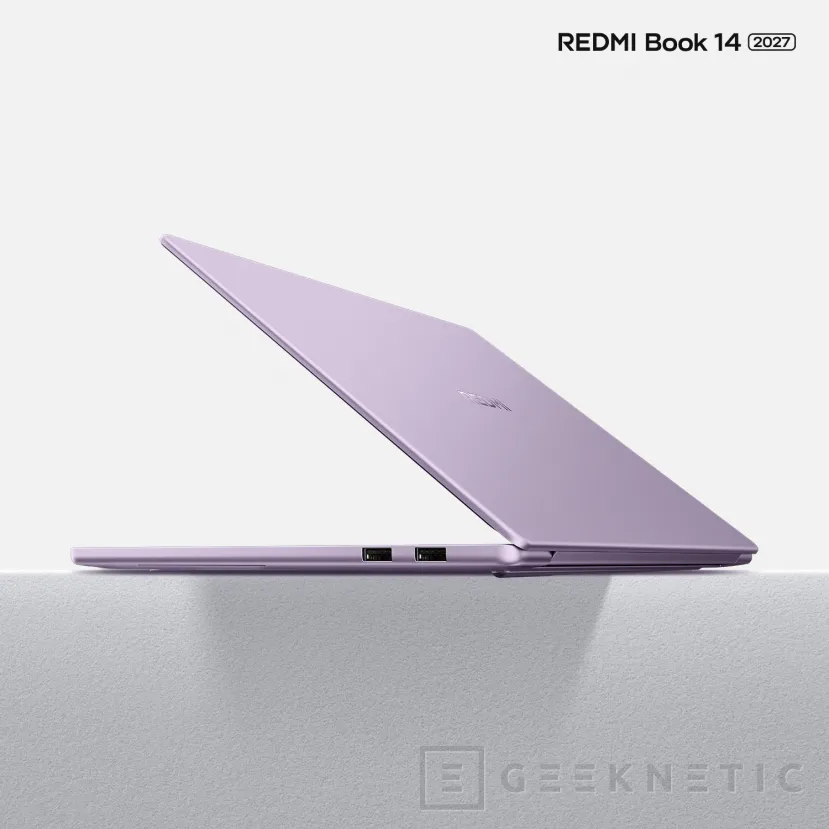 Geeknetic Xiaomi confirma el Redmi Book 14 2027 con Intel Wildcat Lake, pantalla 2.8K y presentación el 27 de octubre 3