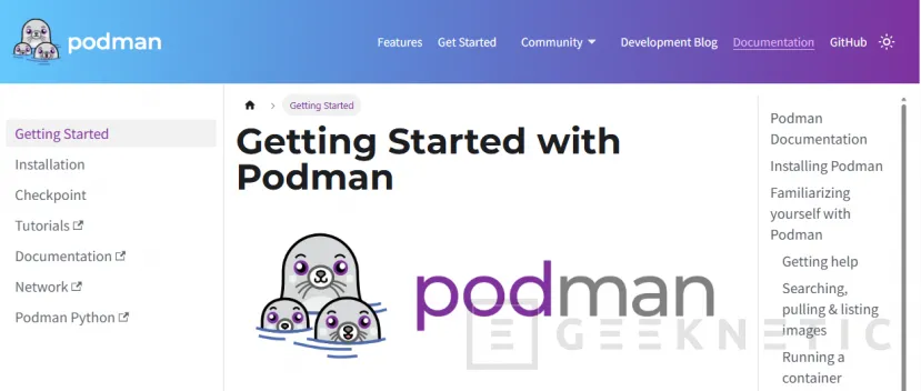 Geeknetic Cómo instalar Podman, alternativa a Docker, en Proxmox VE usando una máquina virtual Debian 1