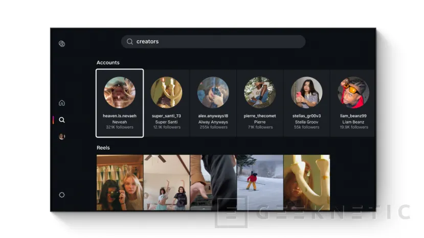 Geeknetic Instagram estrena aplicación oficial en Apple TV con soporte para Reels, directos y vídeos largos 1
