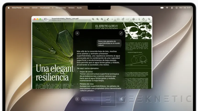 Geeknetic Siri AI llega en español con macOS 27.2 y visionOS 27.2, y deja fuera al iPhone en Europa 2