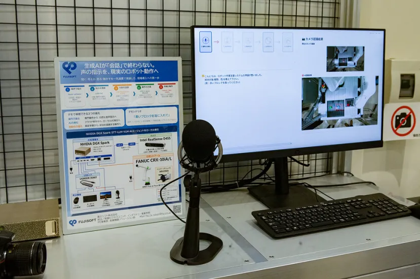 Geeknetic NVIDIA DGX Spark impulsa un kit de IA física de Fujitsu y Daido para controlar robots mediante comandos de voz 1