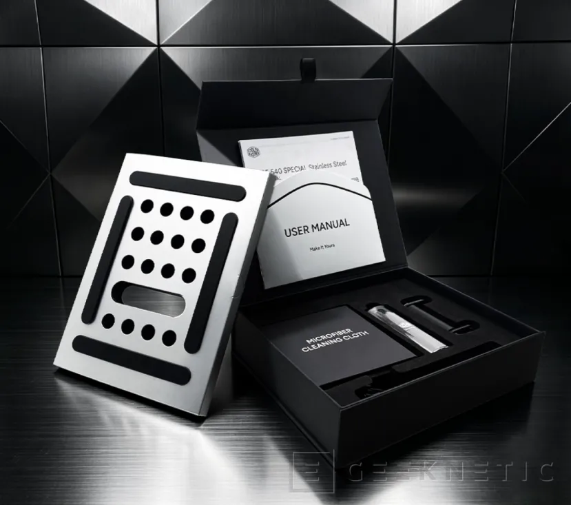 Geeknetic Cooler Master presenta la caja CUBE 540 Stainless Steel Special Edition, una versión con materiales premium de su CUBE 540 6