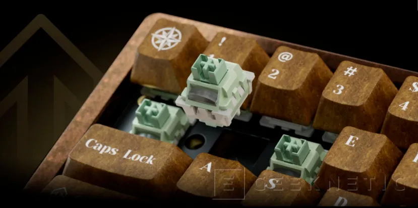 Geeknetic El nuevo Keychron Q19 HE 8K combina interruptores magnéticos, 8 kHz de sondeo y una caja de aluminio con pátina steampunk 2