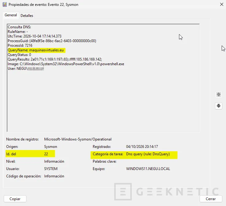 Geeknetic Cómo configurar Sysmon en Windows Server y Windows 11 51