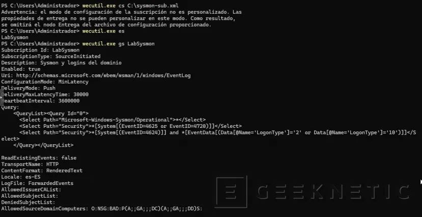 Geeknetic Cómo configurar Sysmon en Windows Server y Windows 11 7