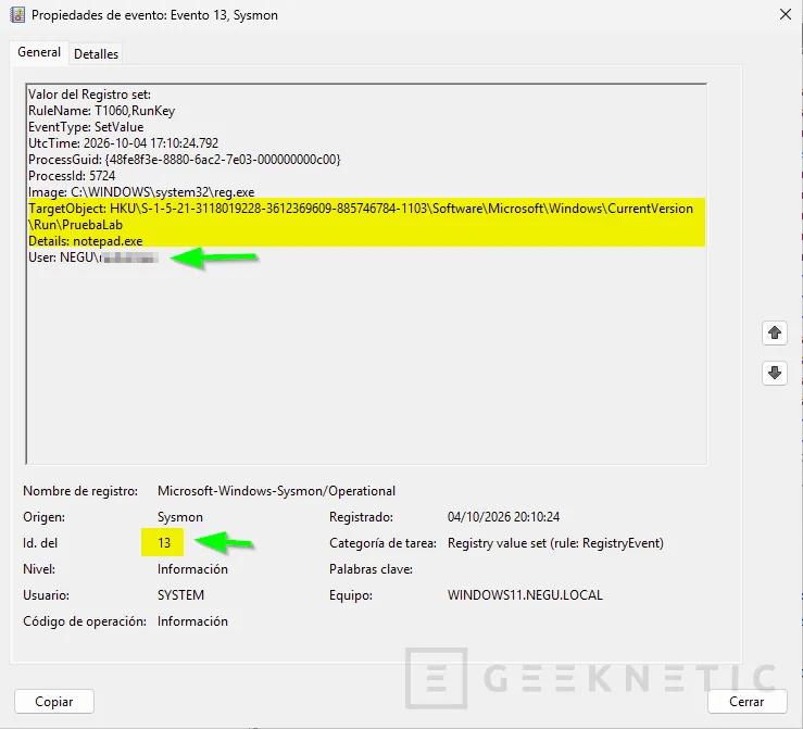 Geeknetic Cómo configurar Sysmon en Windows Server y Windows 11 49