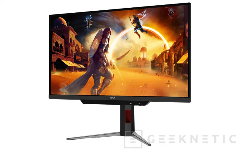 Geeknetic 3D sin gafas en el nuevo monitor gaming AOC el U27G4FD con panel 4K Fast IPS a 180 Hz 2