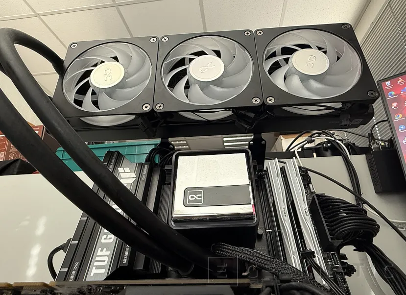 Geeknetic Alphacool Core 2 XT 360mm CPU AiO Review, lo mejor de la tecnología de los “custom loops” en una refrigeración líquida AIO 17