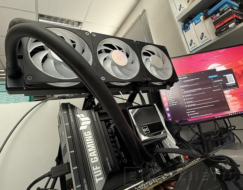 Geeknetic Alphacool Core 2 XT 360mm CPU AiO Review, lo mejor de la tecnología de los “custom loops” en una refrigeración líquida AIO 23