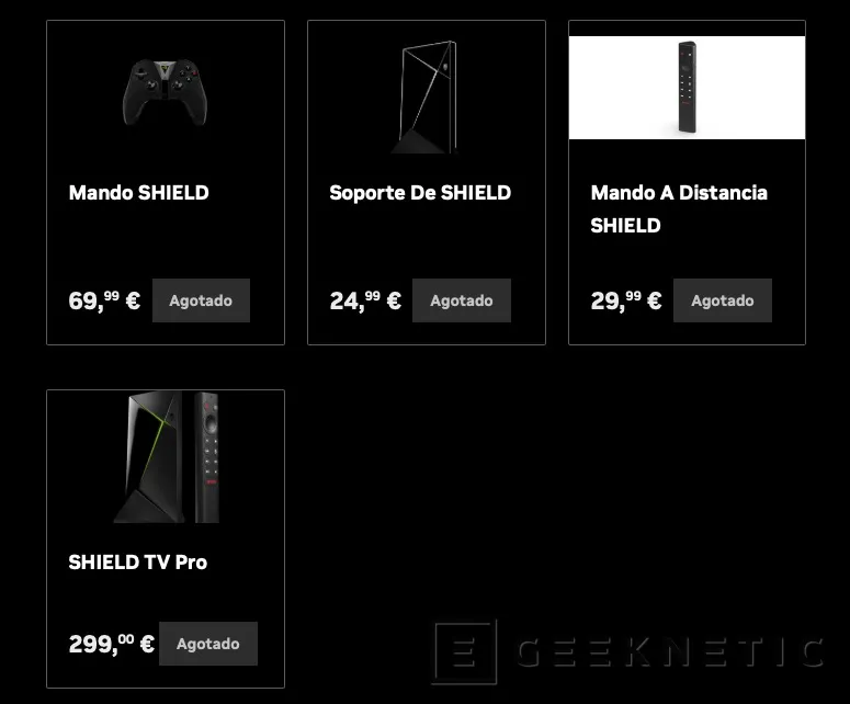 Geeknetic Subida de 100 euros para un hardware de hace siete años: NVIDIA eleva la Shield TV Pro a 299 euros culpando a la memoria RAM 1