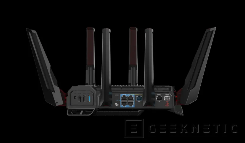 Geeknetic Ya disponible el router ROG Rapture GT-BN98 con Wi-Fi 8, hasta 25.000 Mbps y doble puerto de 10 GbE 4