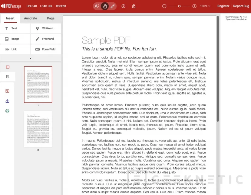 Geeknetic Los 11 mejores editores de PDF gratuitos: todas las opciones para instalar y online 10