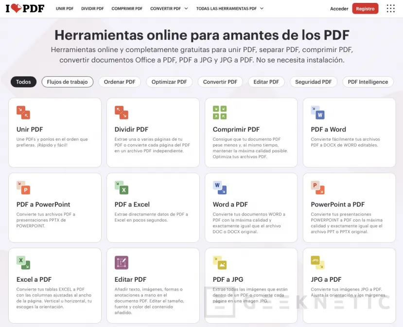 Geeknetic Los 11 mejores editores de PDF gratuitos: todas las opciones para instalar y online 8