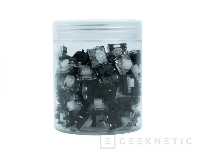 Geeknetic Gateron añade a su gama los interruptores Low Profile 3.0 Silent Black 3