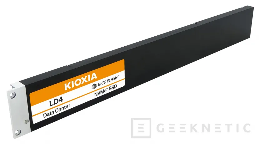 Geeknetic Kioxia LD4: SSD QLC E1.L para centros de datos con capacidades de hasta 122,88 TB 1