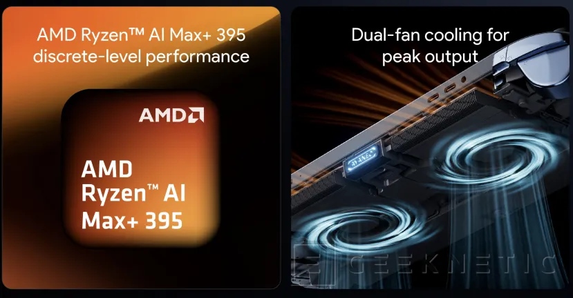 Geeknetic La AYANEO NEXT 2 ya está aquí, pantalla OLED de 9,06 pulgadas y un AMD Ryzen AI Max+ 395 por 2.299 dólares 3