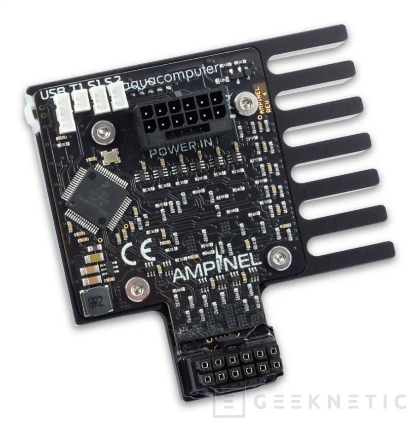 Geeknetic Aqua Computer lanza Ampinel, un protector del conector 12V-2x6 con balanceo de carga activo 2