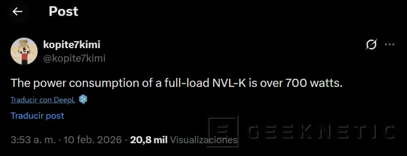Geeknetic El Intel Nova Lake más potente con 52 núcleos tendrá un consumo de hasta 700 W 1