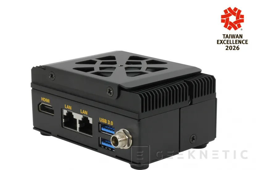 Geeknetic AAEON presenta el next-RAP8-EZBOX, un miniPC con Intel 13 Gen con un tamaño ligeramente superior al de una caja de cerillas 2